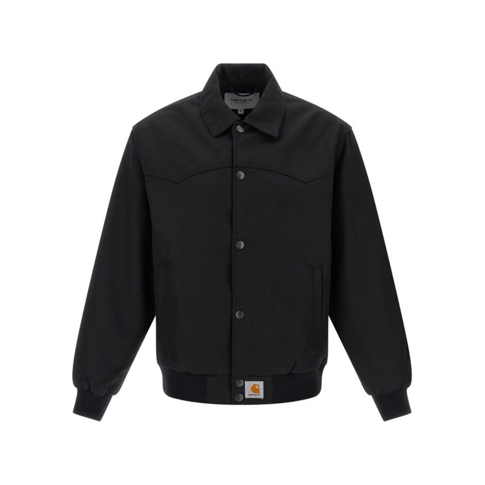 Carhartt Wip Black Polyester Men's Bomber
